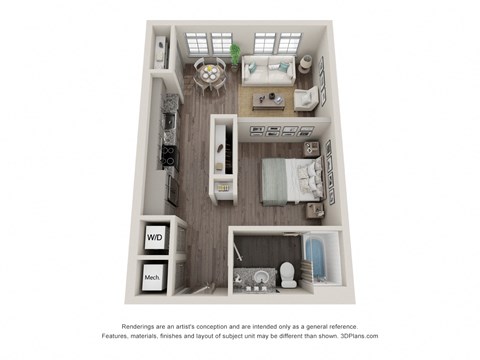 577 Meeting Street Studio-2 Beds Apartment for Rent - Photo Gallery 36